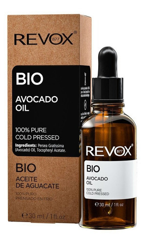 Revox B77 Suero Facial Y Capilar · B I O Aceite De Aguacate