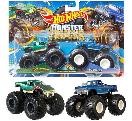  Monster Trucks Snake Bite Vs Bigfoot P3