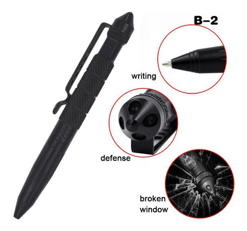 Kubotan Lapiz Tactico Defensa Personal + Repuestos