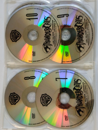 Dvd Thundercats Temporada1 Volumen2 6discos 32 Episodios (Usado)