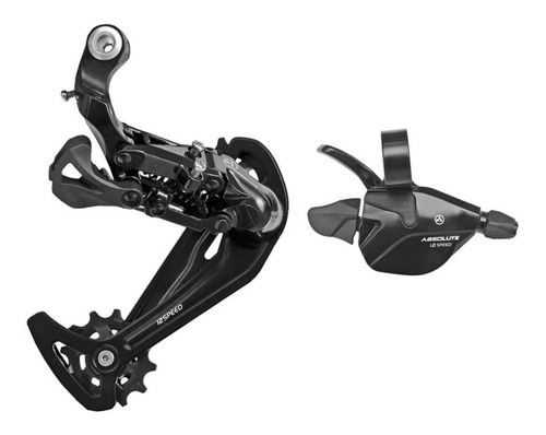 Kit Câmbio Traseiro + Alavanca Absolute Prime 12v 1x12v