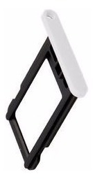 Soporte Bandeja Porta Sim Chip iPhone 5c Blanca