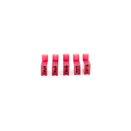 Terminal Bandera  Rojo (20-18awg) Tq  Pack 10 Unids