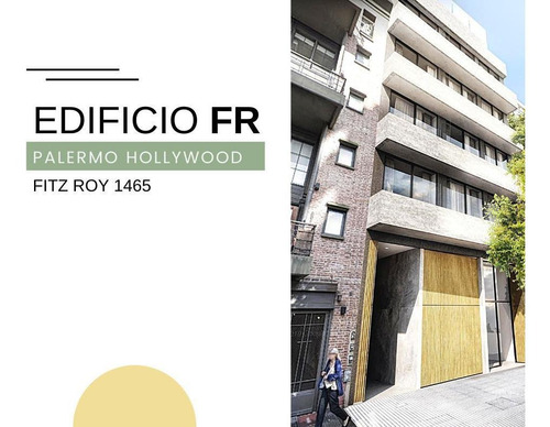 Imagen 1 de 10 de Edificio Fr Fitz Roy 1465- Palermo Hollywood