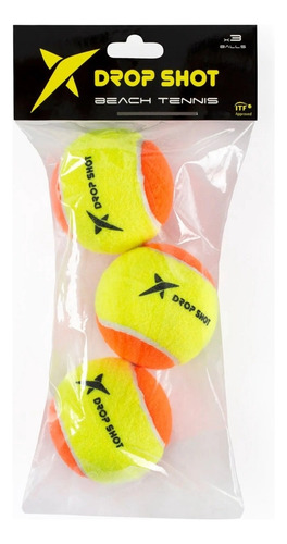 Bola Beach Tennis Drop Shot Itf Stage 2 Pro Com 1 Bolinha