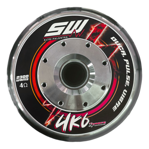 Alto Falante Subwoofer Sw 4k6 X Force 18 2250w 4 Ohms Grave