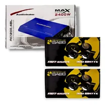 Comprar Paq Amplificador 4c+ 2sets De Medios 6.5 Reactive Bass Azul