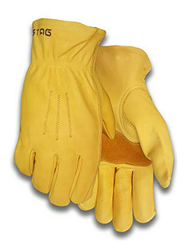 Guantes De Trabajo - Golden Stag Work Glove Heavy Duty Gold 