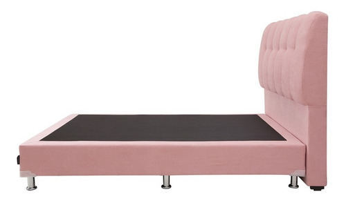 Cabecera Matrimonial Dicasa Nube Rosa + Box Dicasa Pink