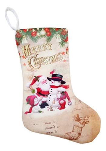 Calcetines Navideños Con Colgante En V, Artículos Decorativo