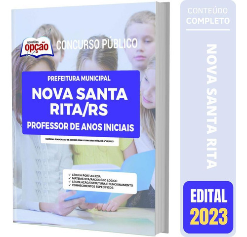 Apostila Nova Santa Rita Rs - Professor De Anos Iniciais