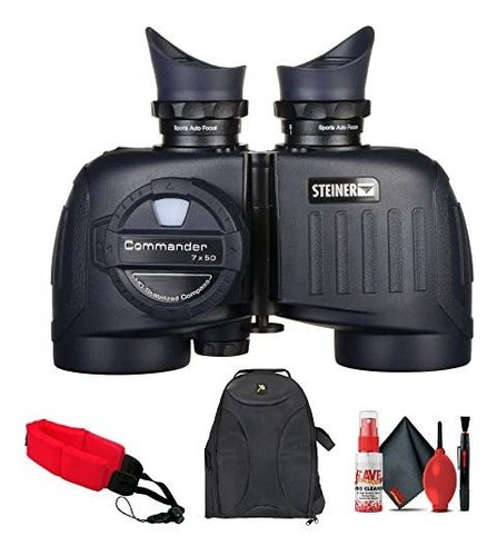 Steiner 7x50 Commander C Binoculars (2305) Paquete Con Mochi