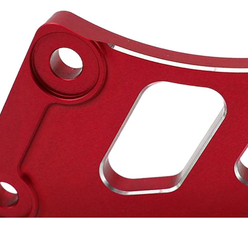 Cubierta Protectora De Cadena De Motocicleta Cnc Rojo