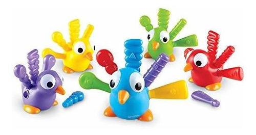 Imagen 6 de 6 de Learning Resources Fine Motor Peacock Pals, Juguete De Motor