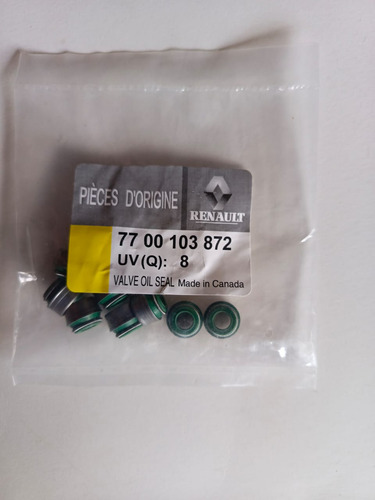 Gomas Válvulas Renault Logan Sandero Clio Symbol Energy 8v