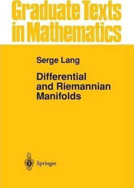 Libro Differential And Riemannian Manifolds - Serge Lang