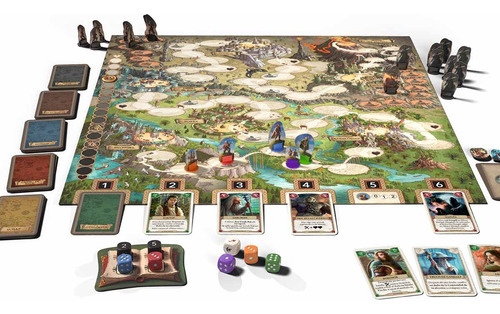 El Señor De Los Anillos Aventura Hacia El Monte Juego -devir