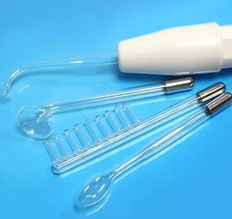 Alta Frecuencia Portátil Facial Y Corporal 4 Electrodos.