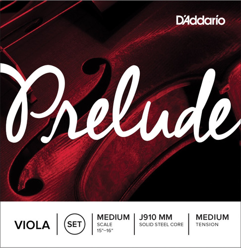 Encordado D'addario Prelude Viola J910mm