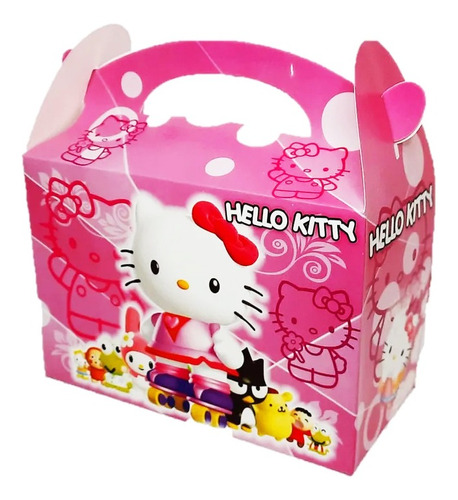 Cajita Feliz De Hello Kitty X12 Fiesta Arlequín
