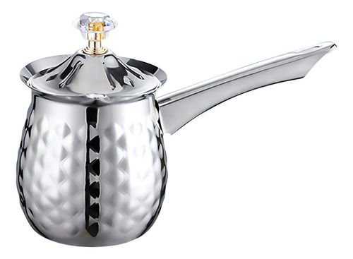 Cafetera Turca, Jarra Para Derretir , Cafetera Para , Bar, Color Silver 600ml As Described