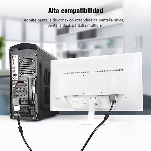 Imagen 5 de 10 de Adaptador Displayport A Vga Para Mac Apple Macbook Monitor
