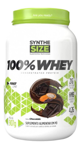 Kit Synthe Size: Whey Concentrado 900g + Creatina Pura 300g