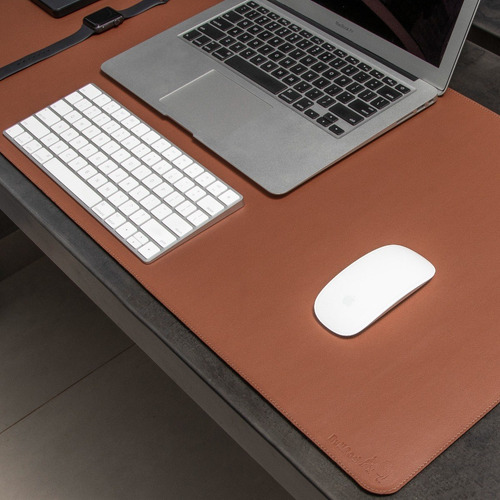 Mousepad Bullpad 90x40cm Fundo Emborrachado Antiderrapante Cor Caramelo Desenho impresso Courino