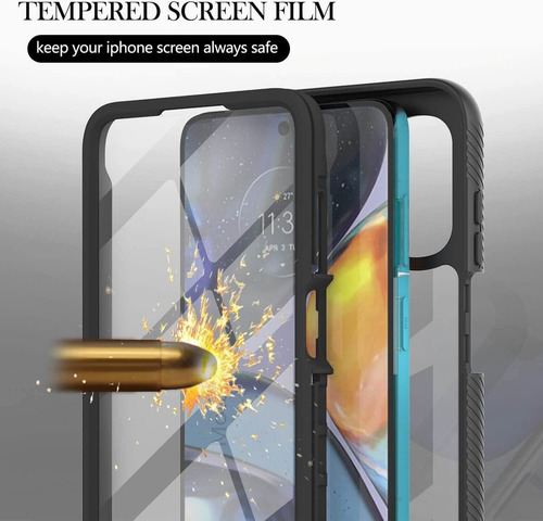 K Para Motorola Moto G22/moto E32 4g Case Com Built-in