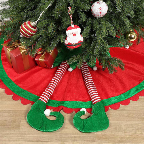 Xx Decoración Navideña Con Patas Rojas, Bonito Árbol De