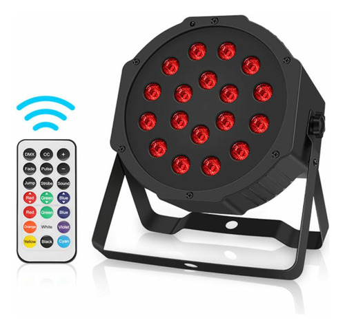 Tacho Led Big Dipper Lpc016 18x3w Rgb Dmx Control Remoto