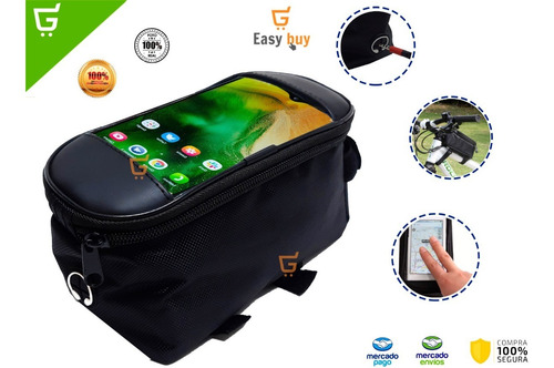 Bolso Estuche Celular Maletín Bicicleta Maleta Parrilla Bici