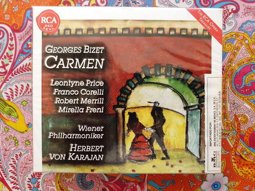 Bizet: Carmen - Karajan, Price, Corelli / 3 Cd / 74321394952 (Usado)