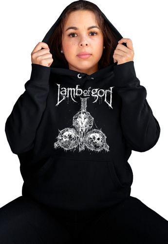 Panda Sudadera 2xl De Calavera Cruz De Leviat Lamb Of God