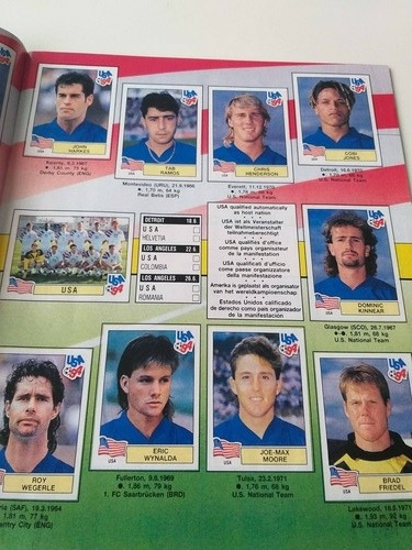 Álbum Completo Mundial Usa 94 - Réplica Exacta La Nación (Usado)