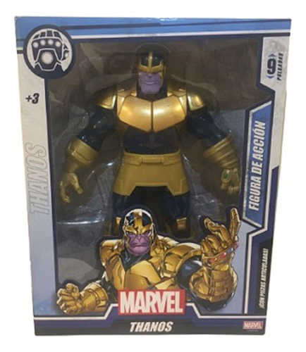 Marvel Thanos Figura De Accion Articulada 9 