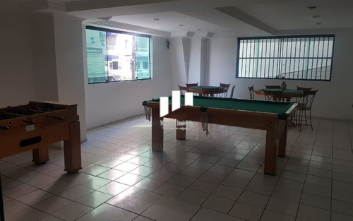 Imagem 5 de 15 de Apartamento De 64m²vista Lateral Para Mar Aceita Financiamento Bancário, Ocean. Praia Grande S/p.