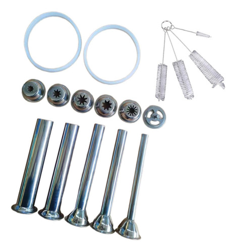 Kits De Boquillas Para Churros, Piezas Para Churros, 5 Tubos