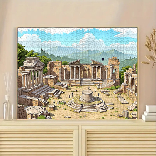 Rompecabezas Caretoyya Fj412106 Arte 1000 Piezas 75x50 Cm