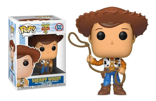 Sheriff Woody Toy Story 4 Funko Pop Original #522