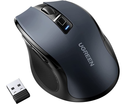 Mouse Ugreen 4000 Dpi Bluetooth E Wifi 6 Botões 18 Meses Br