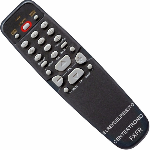 Control Remoto Fxfr Para Tv Sanyo Noblex Fisher Hqs Sansei