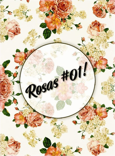 Imagen 1 de 9 de Rosas #01! Lámina Decoupage Autoadhesiva 30 X 42 Cm