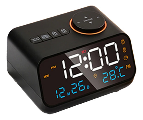 Reloj Despertador Led Con Radio Fm Para Despertarse Junto A