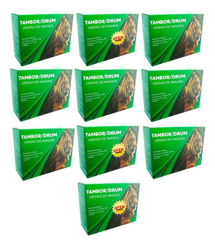 10 Pza Dr1060 Tambor Compatible Con P115b