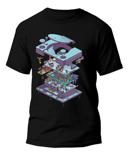 Playera Gamer, Ps1 Exploded View
