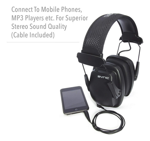 Orejera Howard Leight De Honeywell Sync Stereo Mp3 (10301...