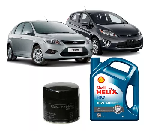 Kit 4 Filtros + Aceite Motul 10w40 Ford Ka Ecosport Fiesta