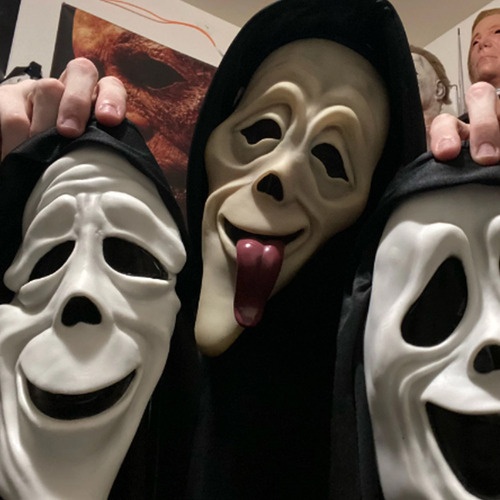 Máscaras De Halloween 2022 Ghost Scream, Scream Horror Mask