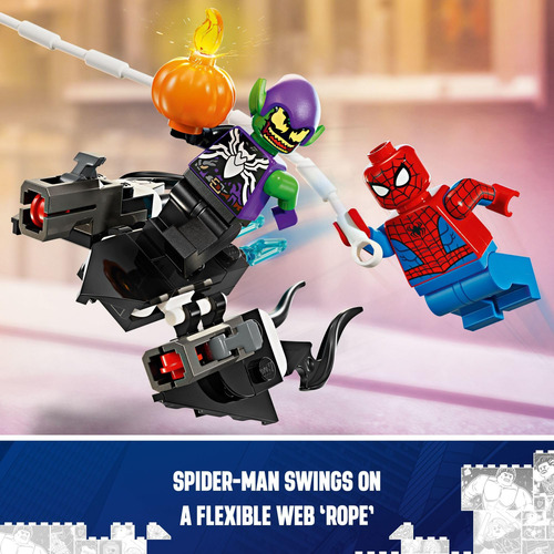 Juguete De Construcción Lego Marvel Spider-man Race Car & Ve